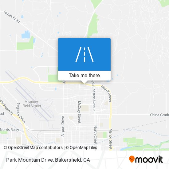 Park Mountain Drive map