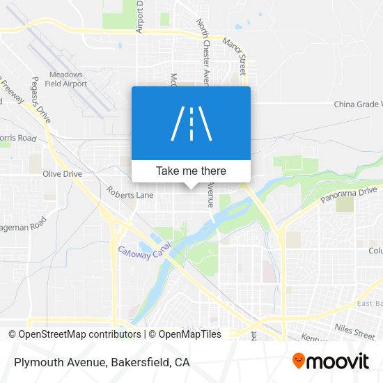 Mapa de Plymouth Avenue