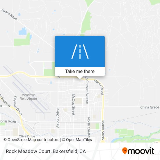 Rock Meadow Court map