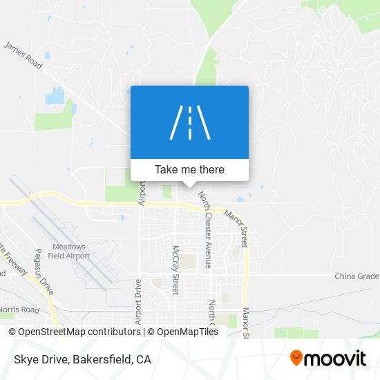 Skye Drive map