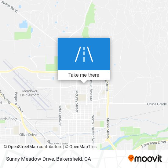 Sunny Meadow Drive map