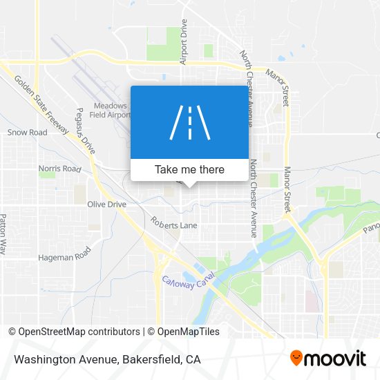 Washington Avenue map