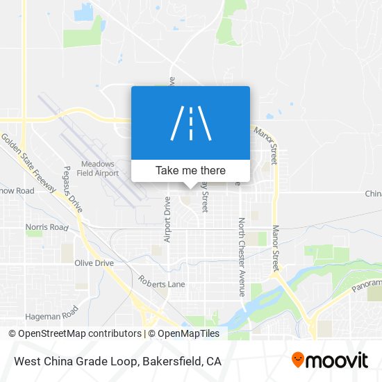 West China Grade Loop map