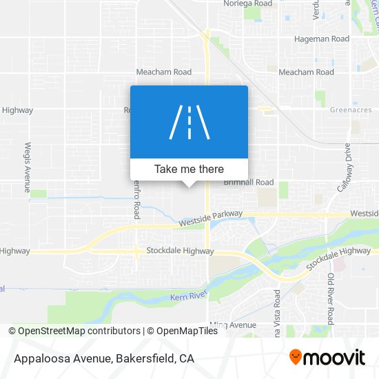 Appaloosa Avenue map