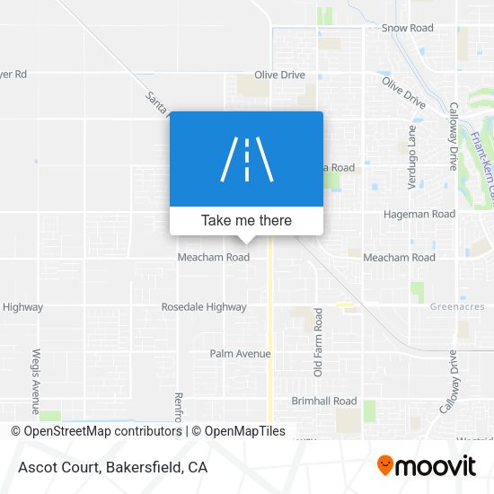 Mapa de Ascot Court