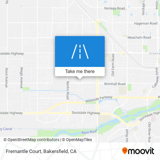 Fremantle Court map