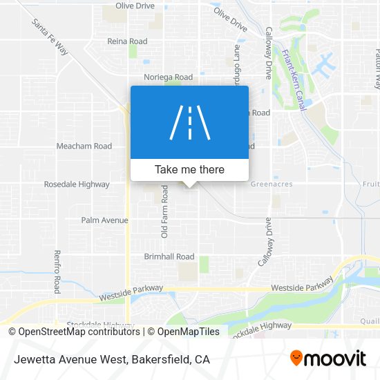 Jewetta Avenue West map