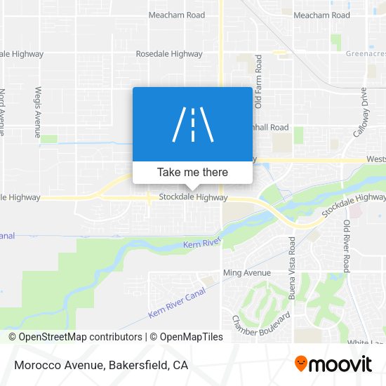 Mapa de Morocco Avenue