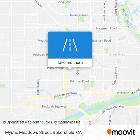 Mystic Meadows Street map