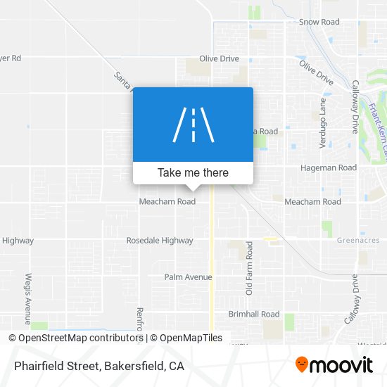 Mapa de Phairfield Street