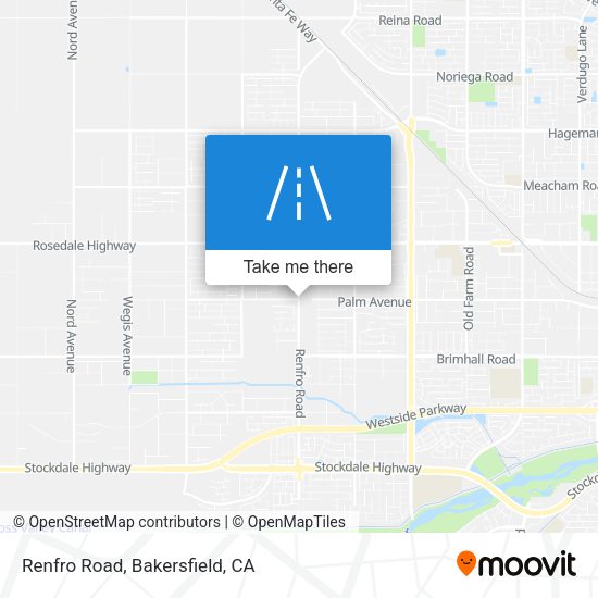 Renfro Road map