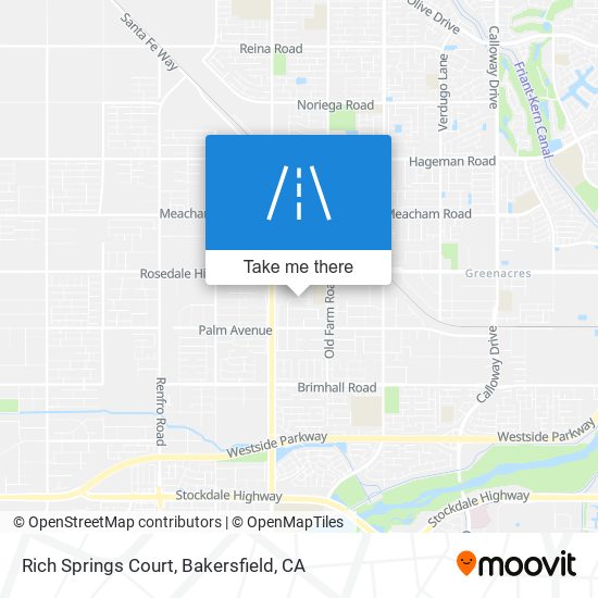 Mapa de Rich Springs Court