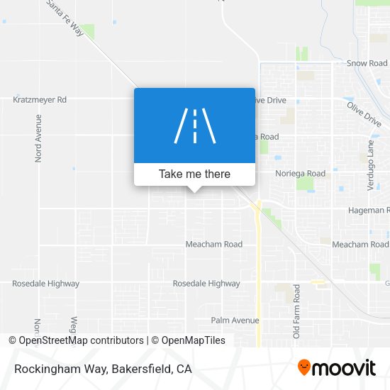 Mapa de Rockingham Way