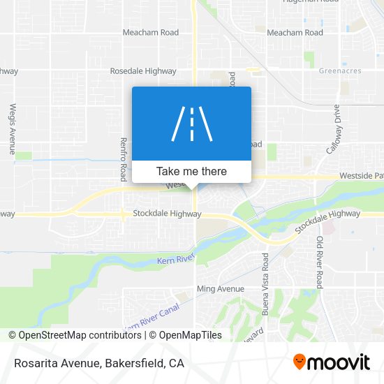 Rosarita Avenue map
