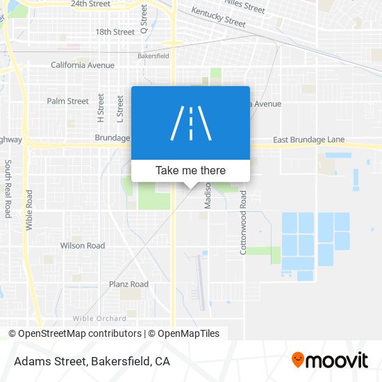 Adams Street map