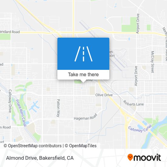 Mapa de Almond Drive