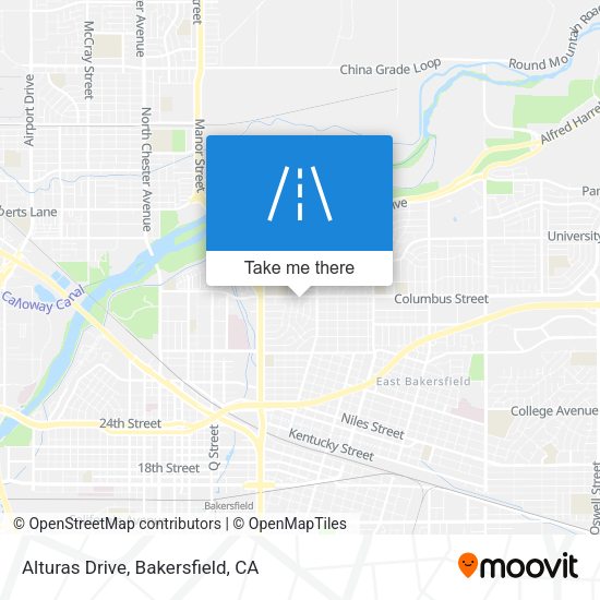 Alturas Drive map