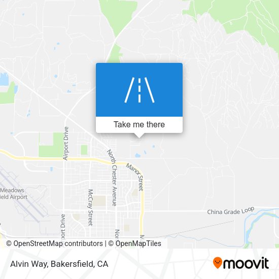 Mapa de Alvin Way
