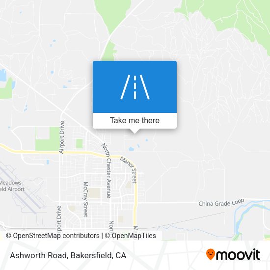 Mapa de Ashworth Road