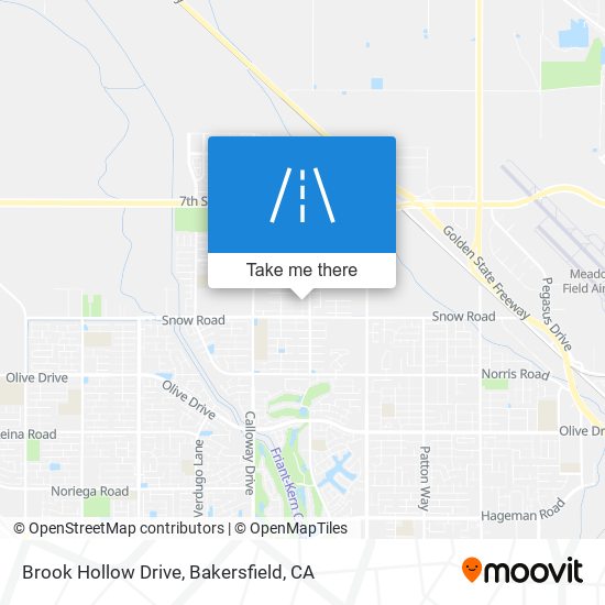 Mapa de Brook Hollow Drive