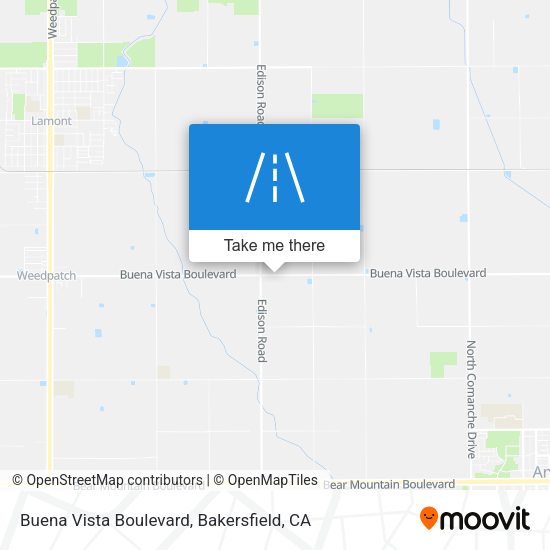 Mapa de Buena Vista Boulevard