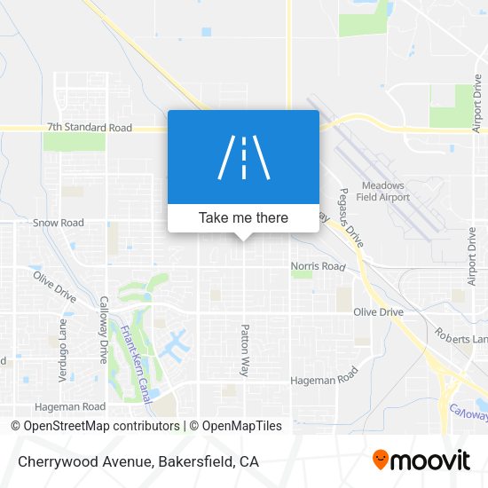 Mapa de Cherrywood Avenue