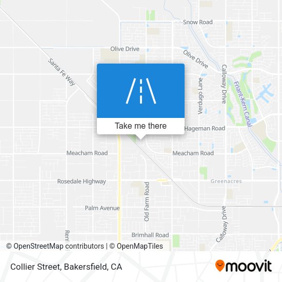 Mapa de Collier Street