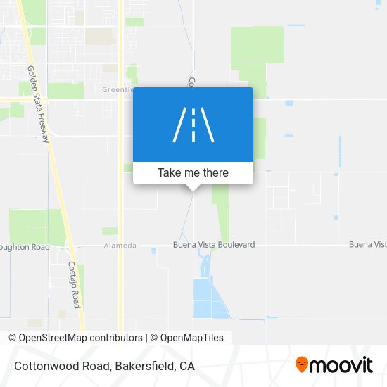 Cottonwood Road map