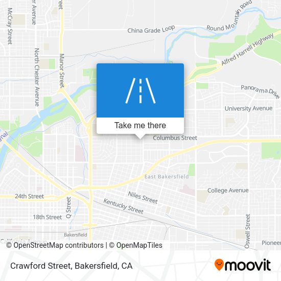 Crawford Street map