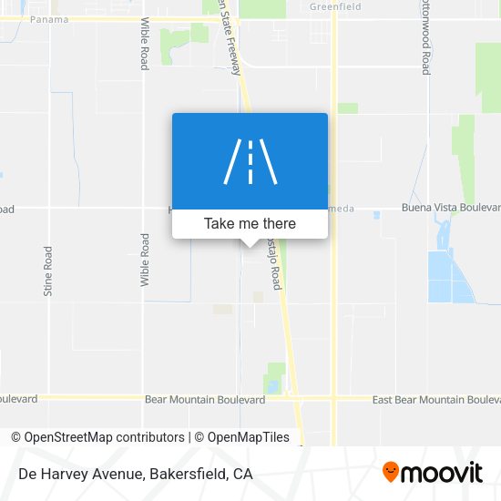 Mapa de De Harvey Avenue