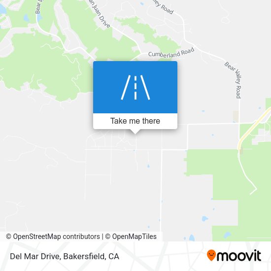 Del Mar Drive map