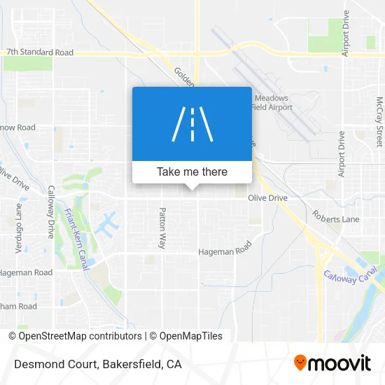Mapa de Desmond Court