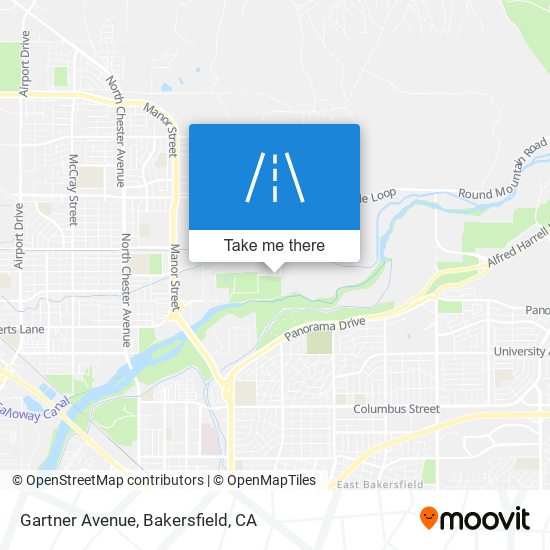 Gartner Avenue map