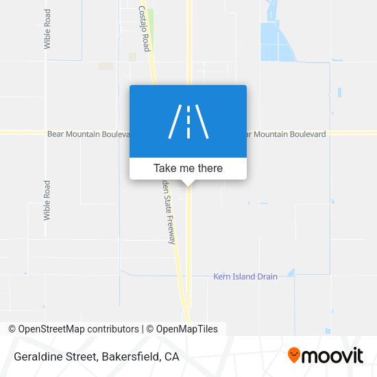 Geraldine Street map