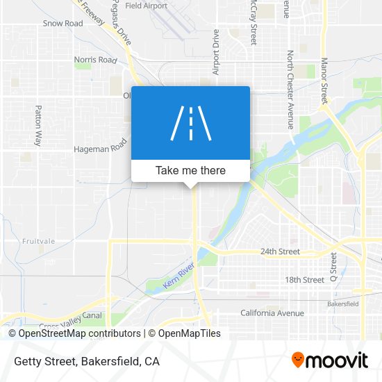 Getty Street map