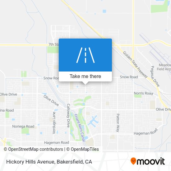 Mapa de Hickory Hills Avenue