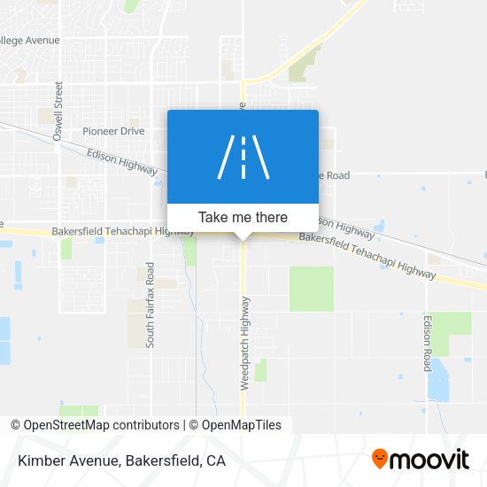Mapa de Kimber Avenue