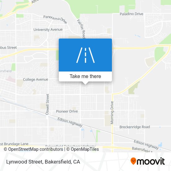 Lynwood Street map