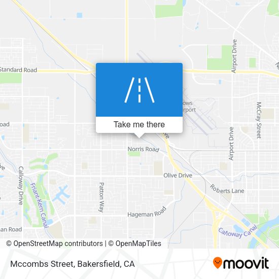 Mapa de Mccombs Street