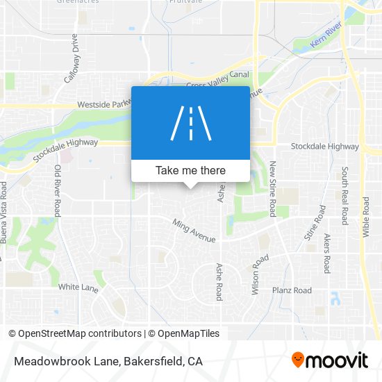 Meadowbrook Lane map