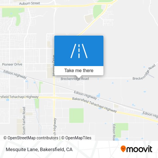 Mapa de Mesquite Lane
