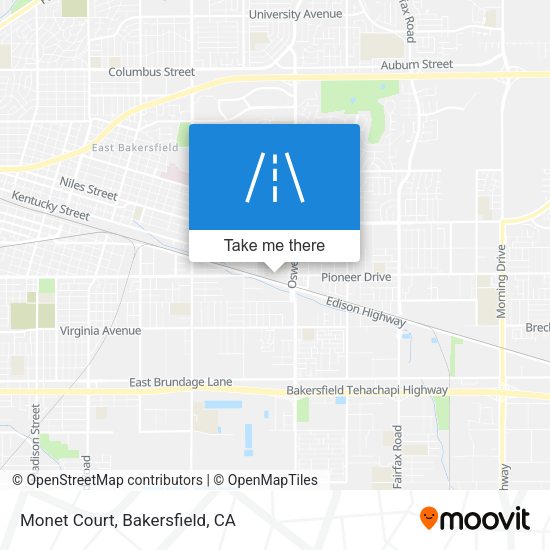Monet Court map