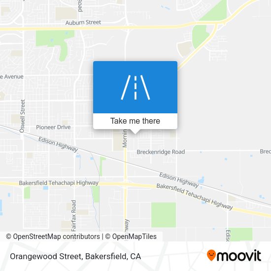Mapa de Orangewood Street