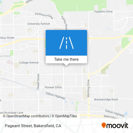 Mapa de Pageant Street
