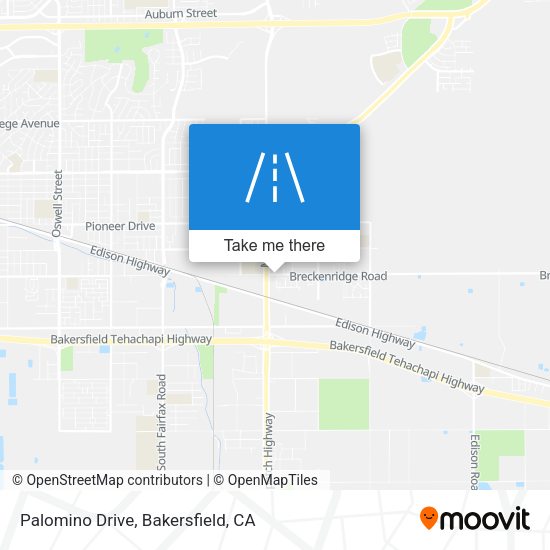 Palomino Drive map