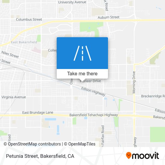 Petunia Street map