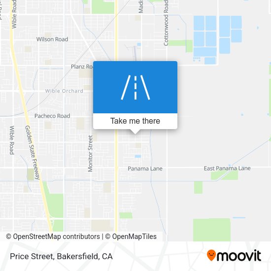 Mapa de Price Street