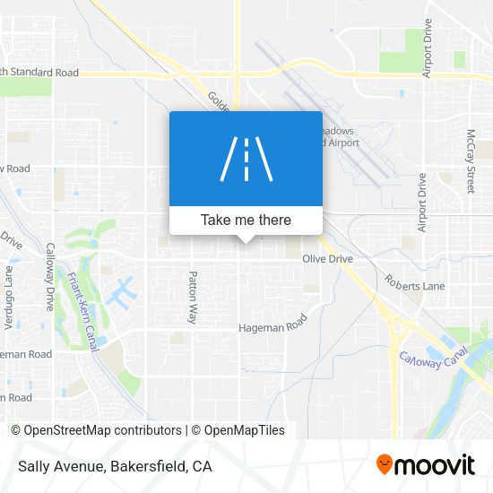 Sally Avenue map