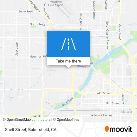 Shell Street map