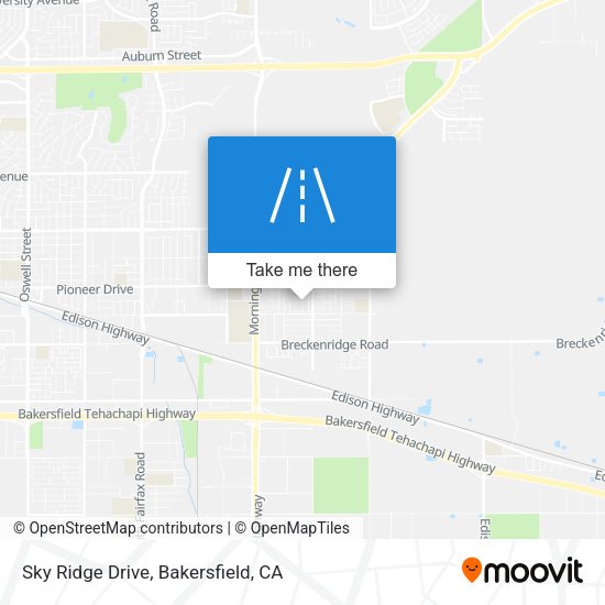 Mapa de Sky Ridge Drive